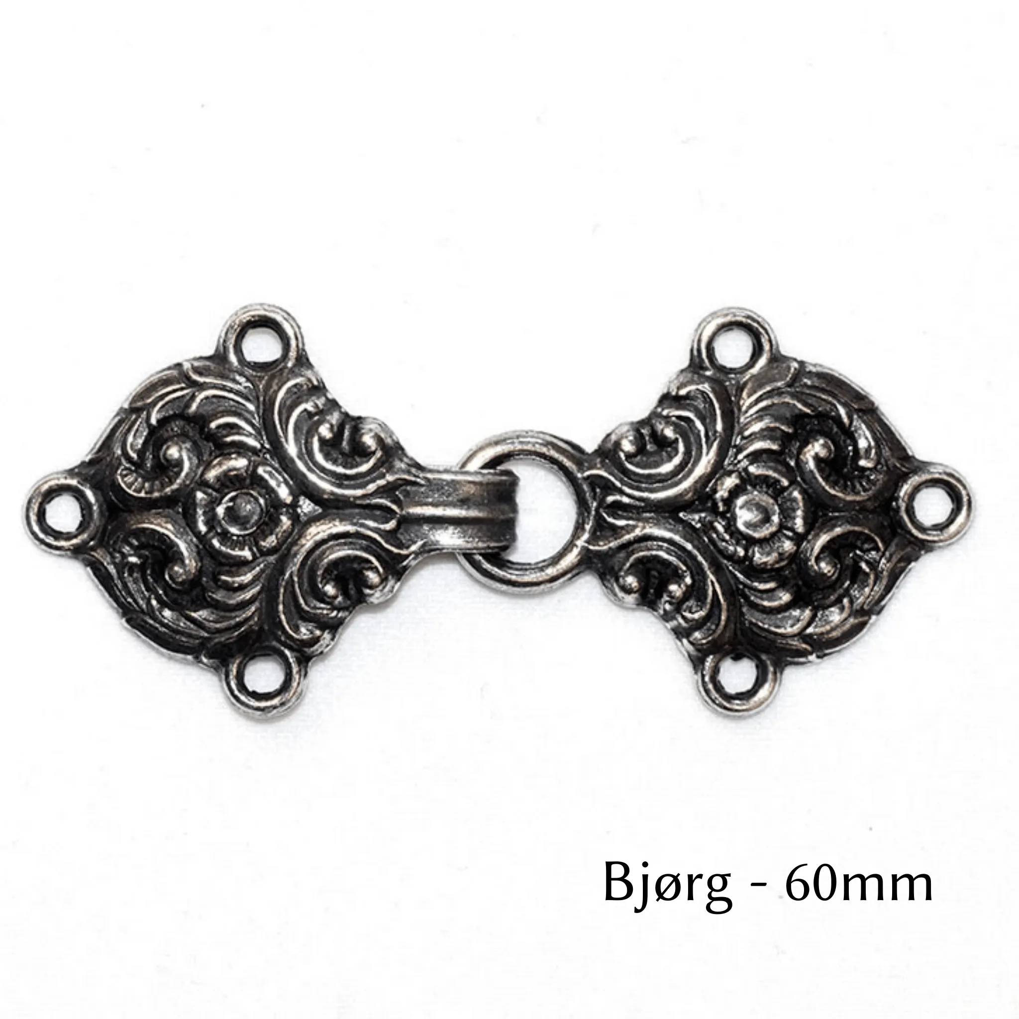 Norwegian Pewter Sweater Clasps