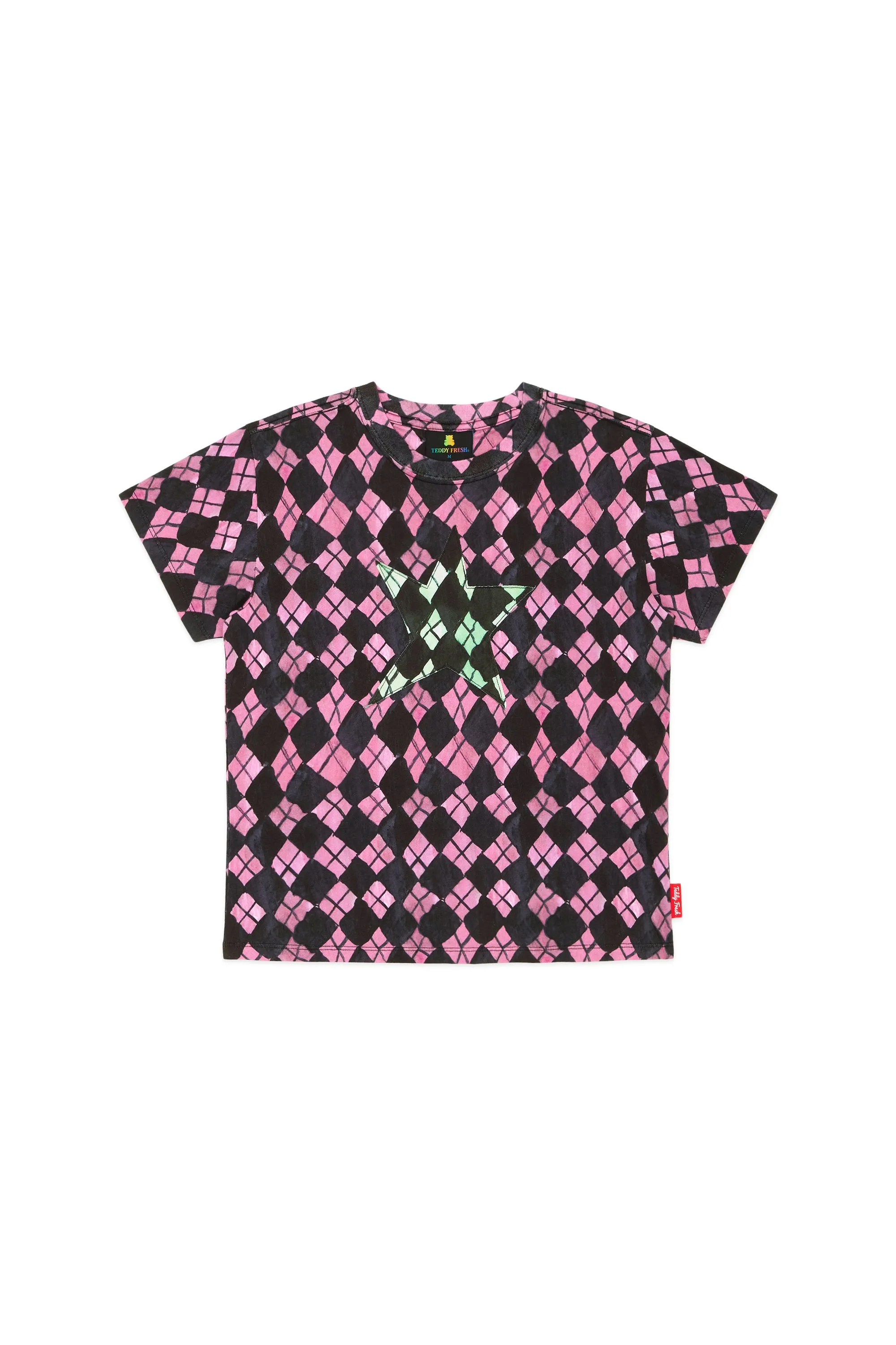 Painted Argyle Tee