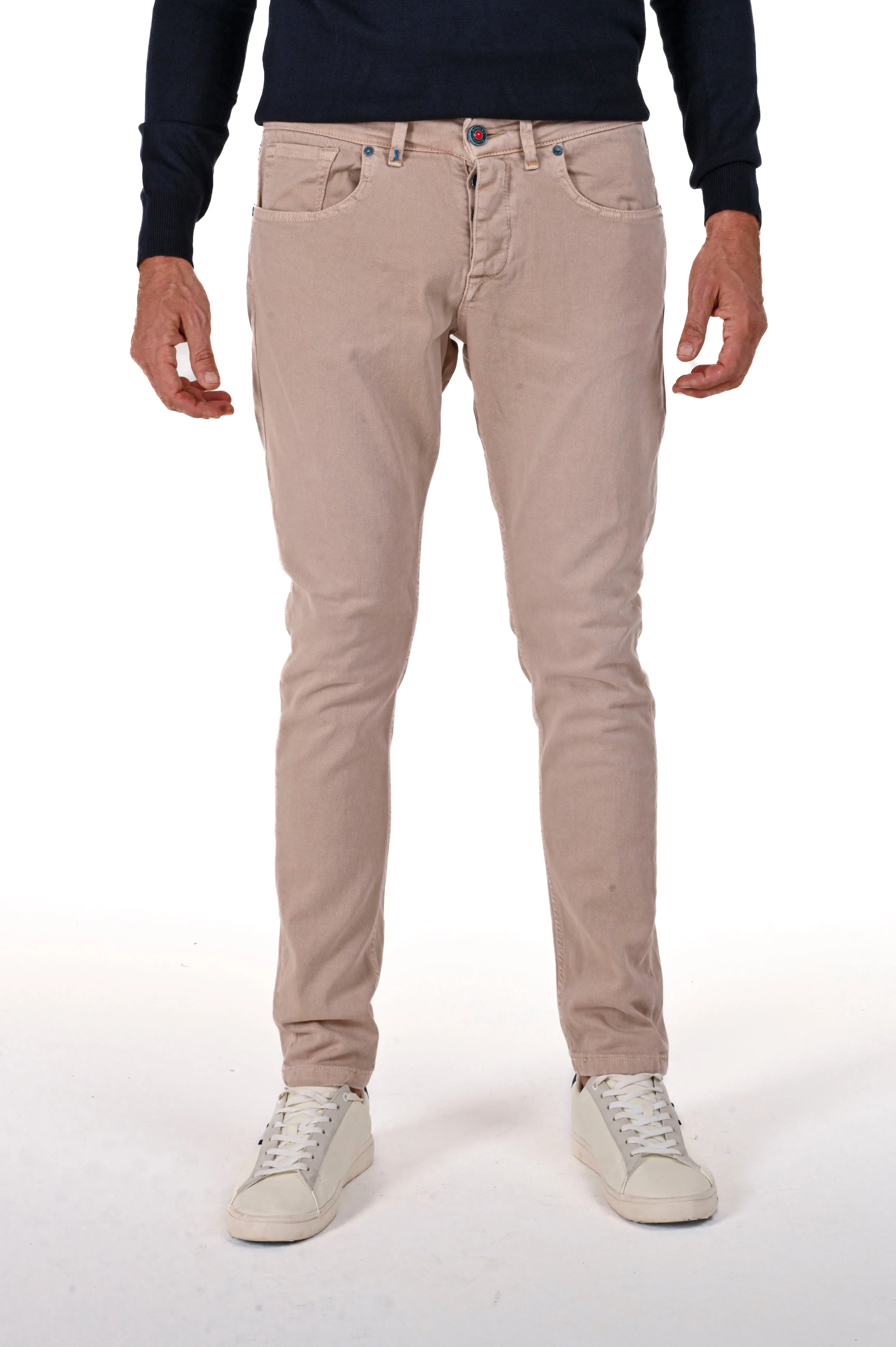 Pantaloni uomo in cotone slim fit AI 4724 in vari colori - Displaj