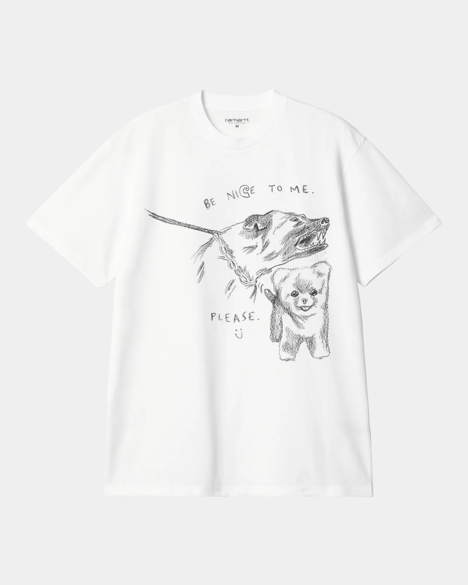 Pepe Be Nice T-Shirt | White / Black