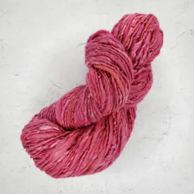 Pink Single Spun Yarn by Britta Cruz