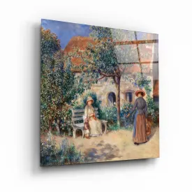 ."In Brittany (En Bretagne) (1886) by Pierre-Auguste Renoir". Glass Wall Art