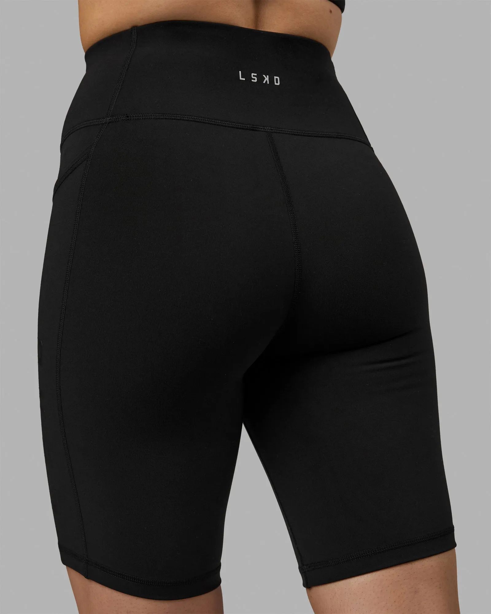 Rep Bike Shorts - Black-Black