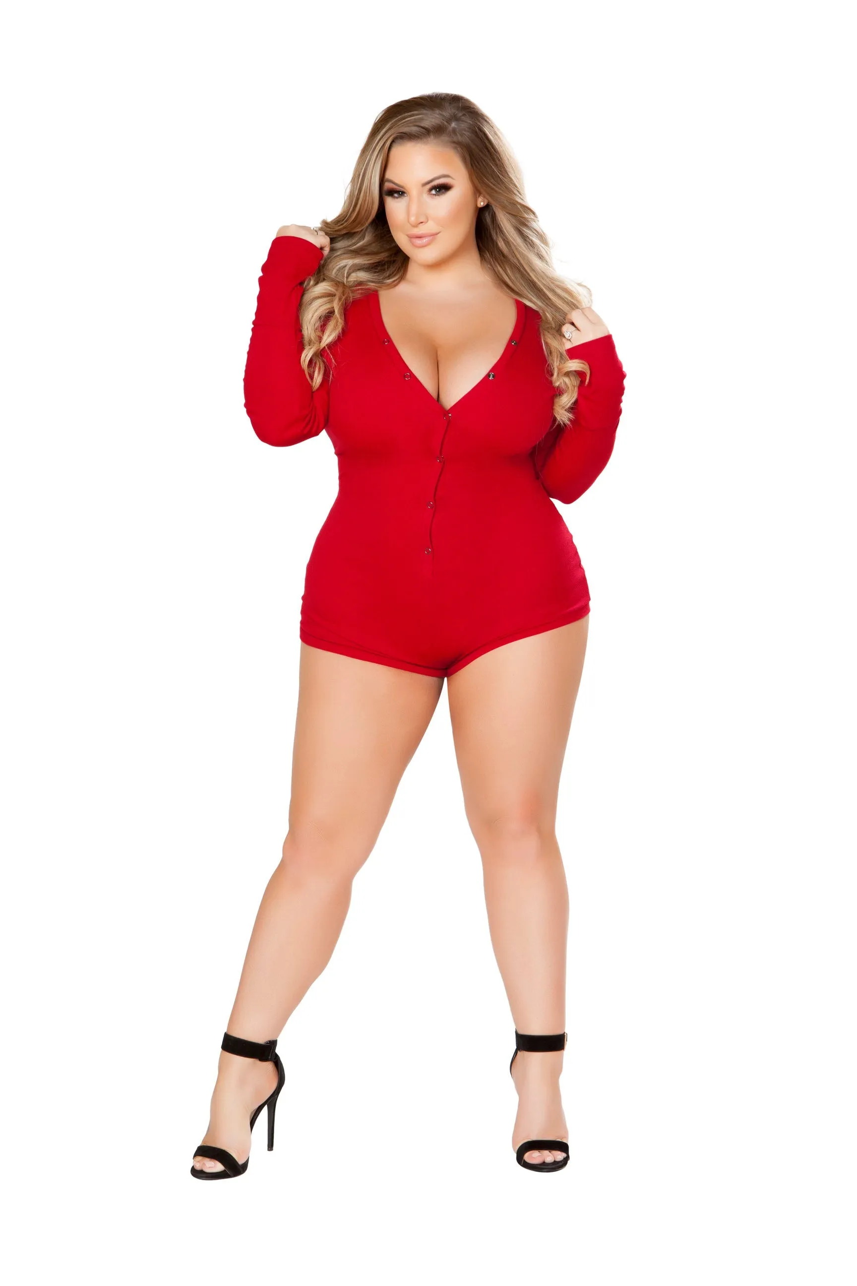 Roma Cozy and Comfy Sweater Romper Roma Confidential