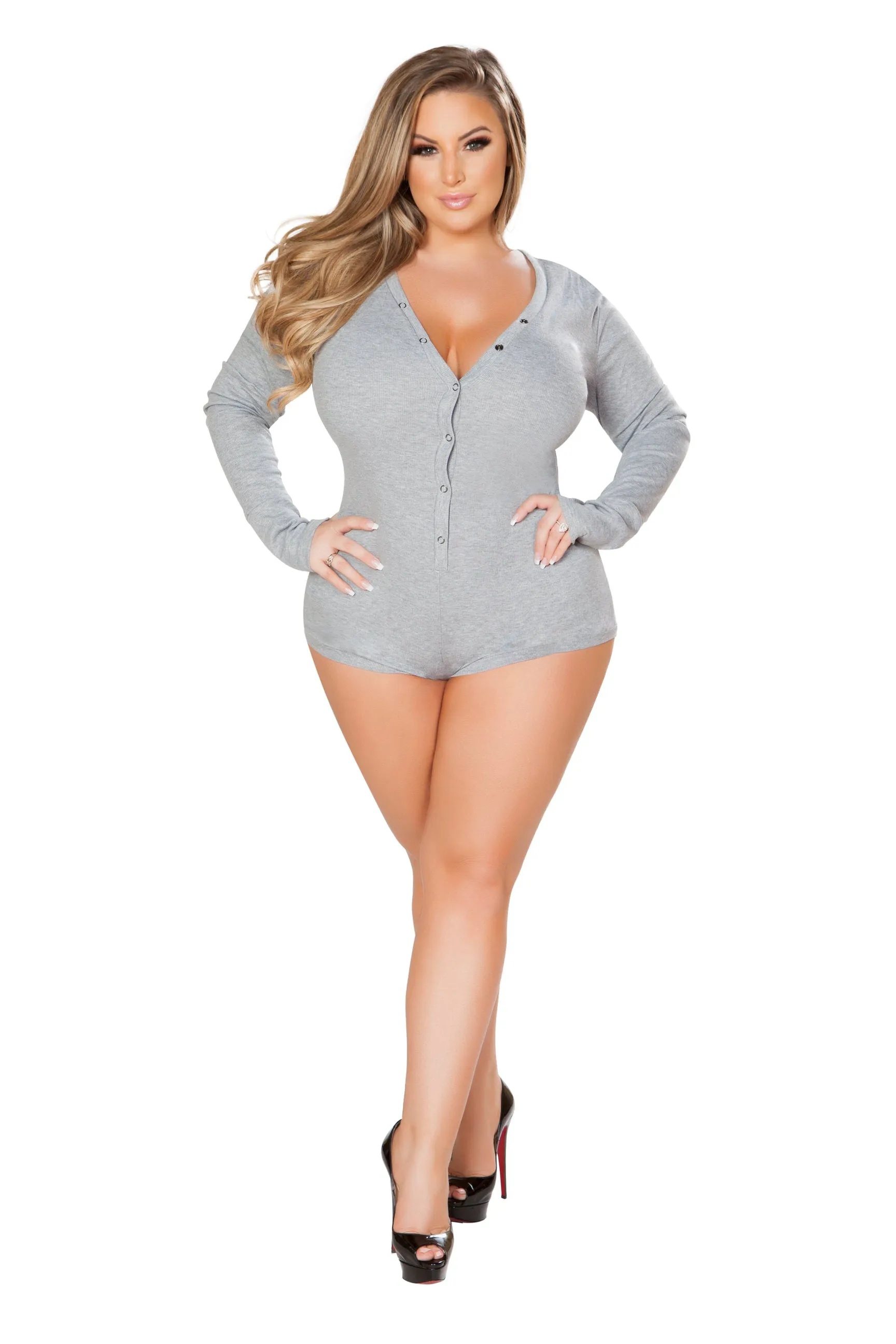 Roma Cozy and Comfy Sweater Romper Roma Confidential