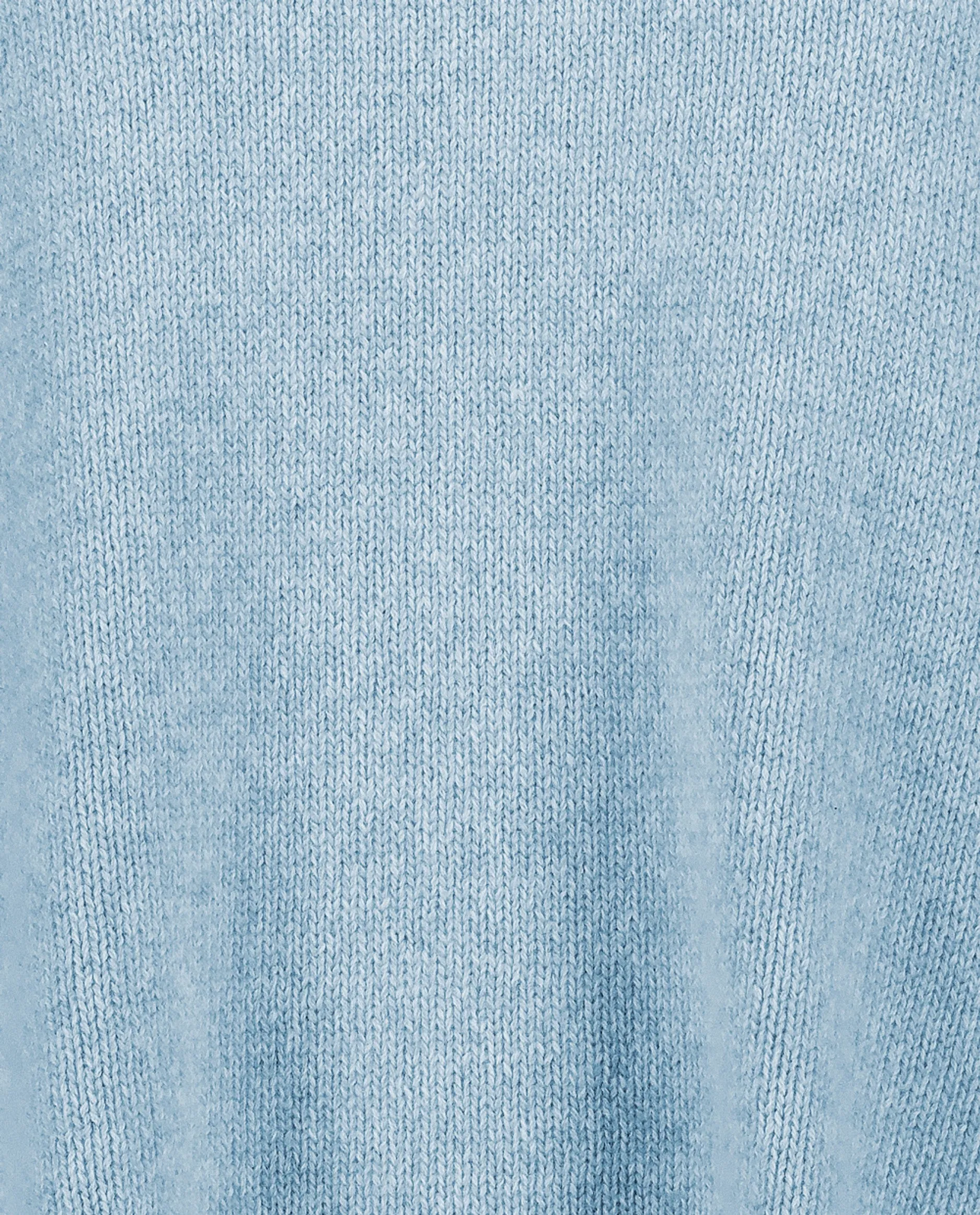 Rundhals Pullover aus Cashmere in Blau