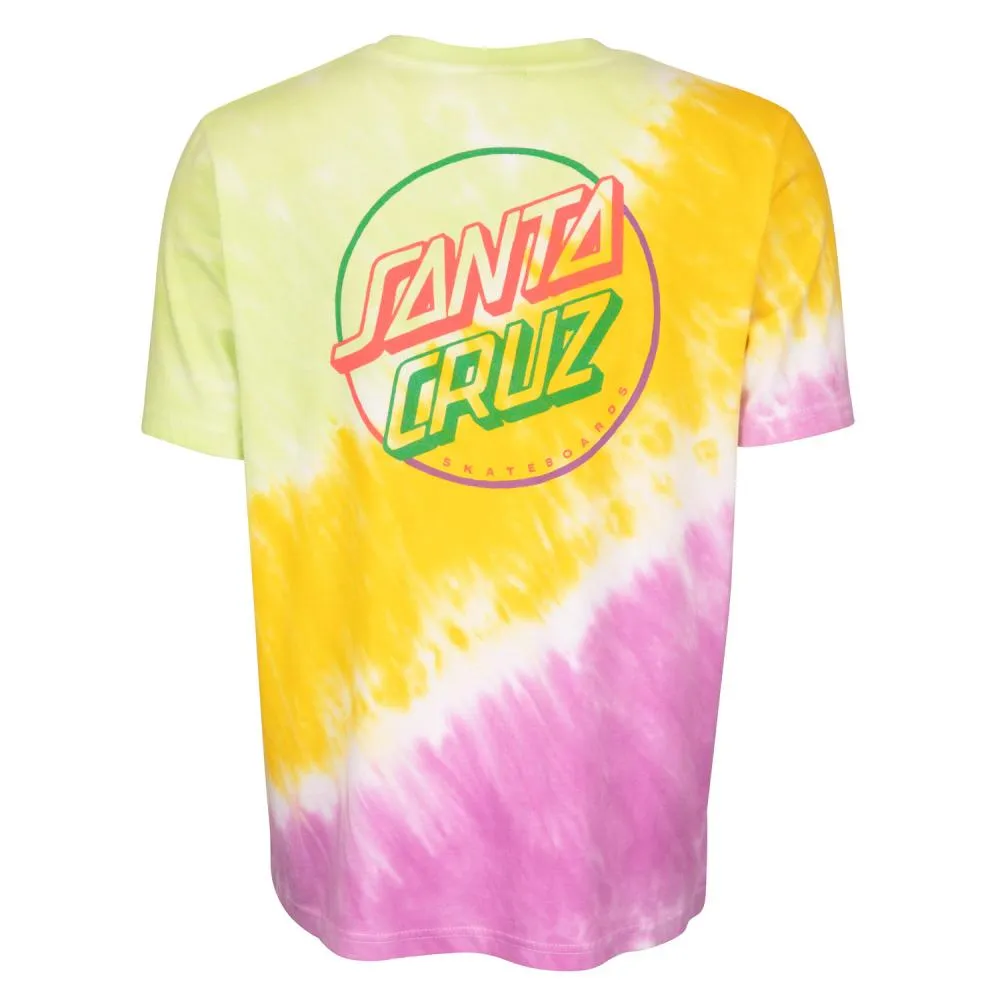 SANTA CRUZ Wmn Opus In Colour Tee - Popsicle