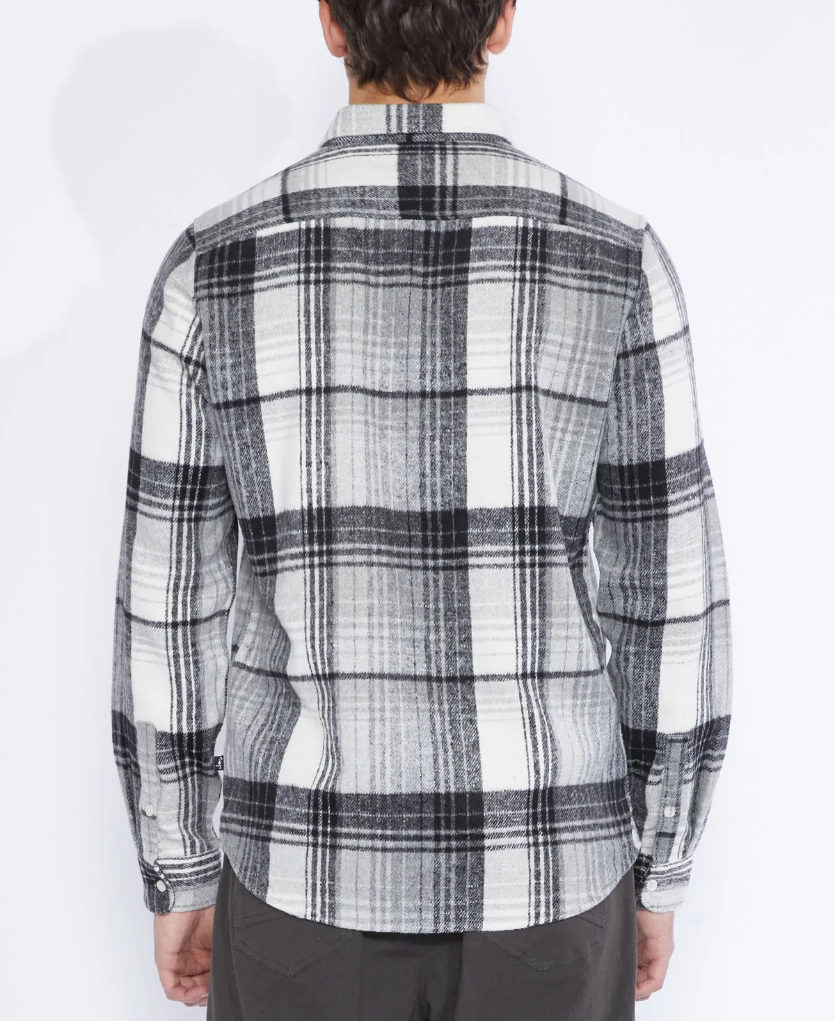 Silas Flannel Shirt (Gray)