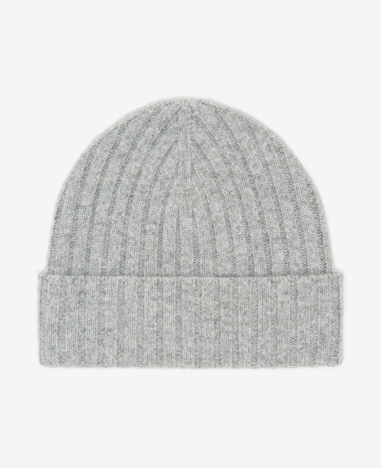 Site Exclusive! Rib Knit Wool Cashmere Beanie