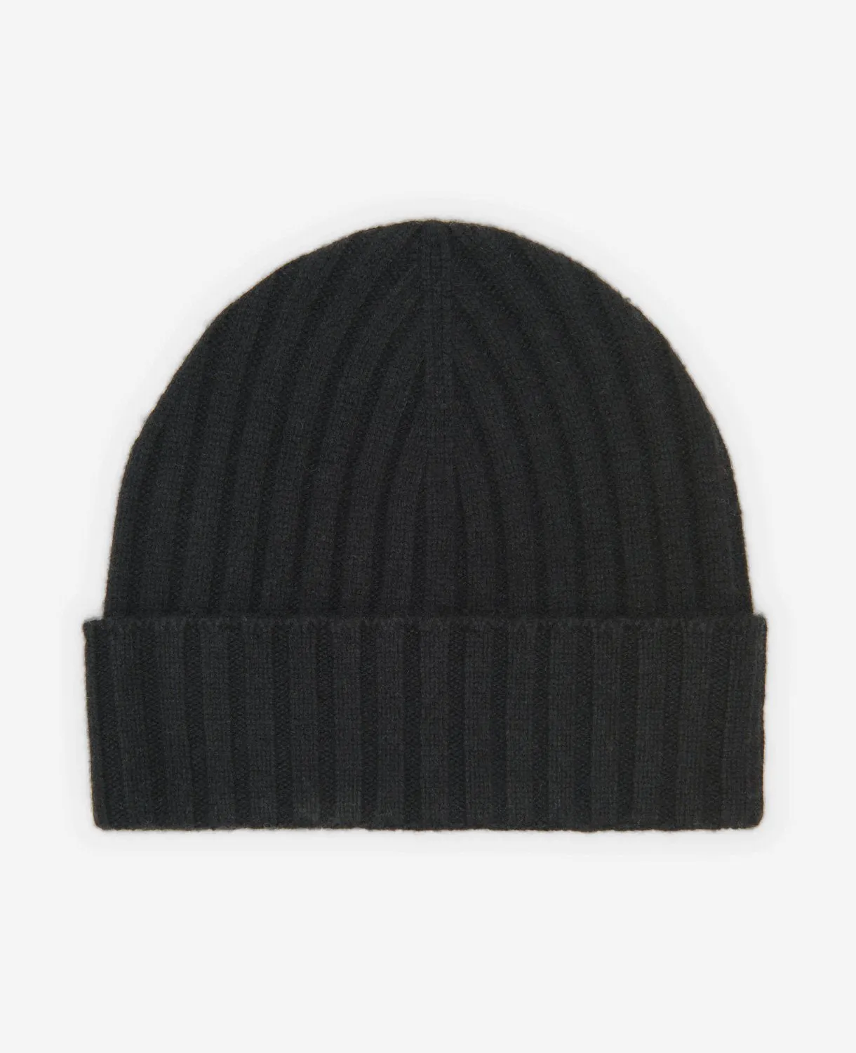 Site Exclusive! Rib Knit Wool Cashmere Beanie