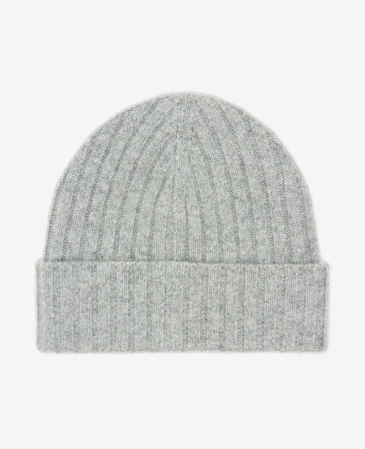 Site Exclusive! Rib Knit Wool Cashmere Beanie