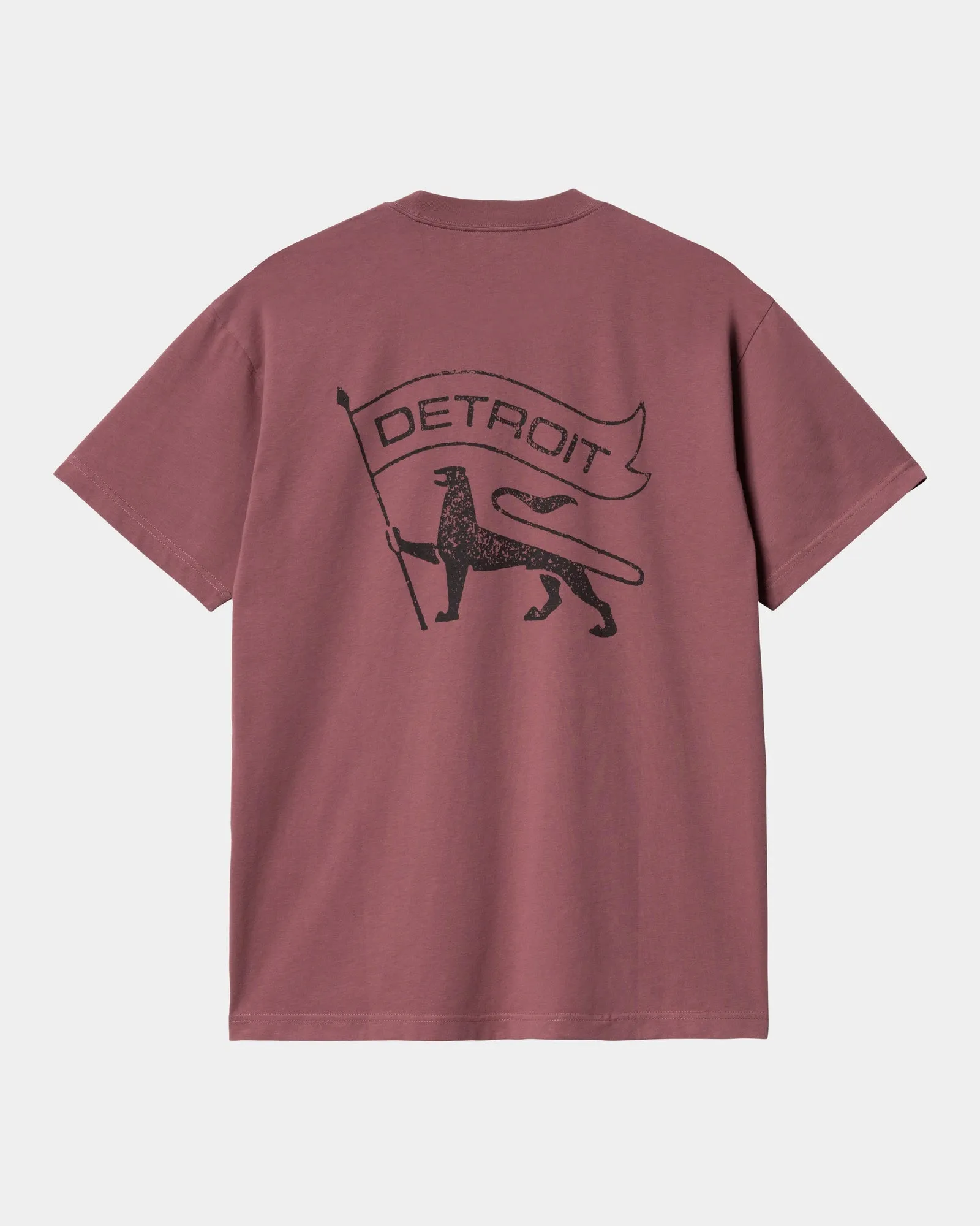 Stamp T-Shirt | Dusty Fuchsia / Black