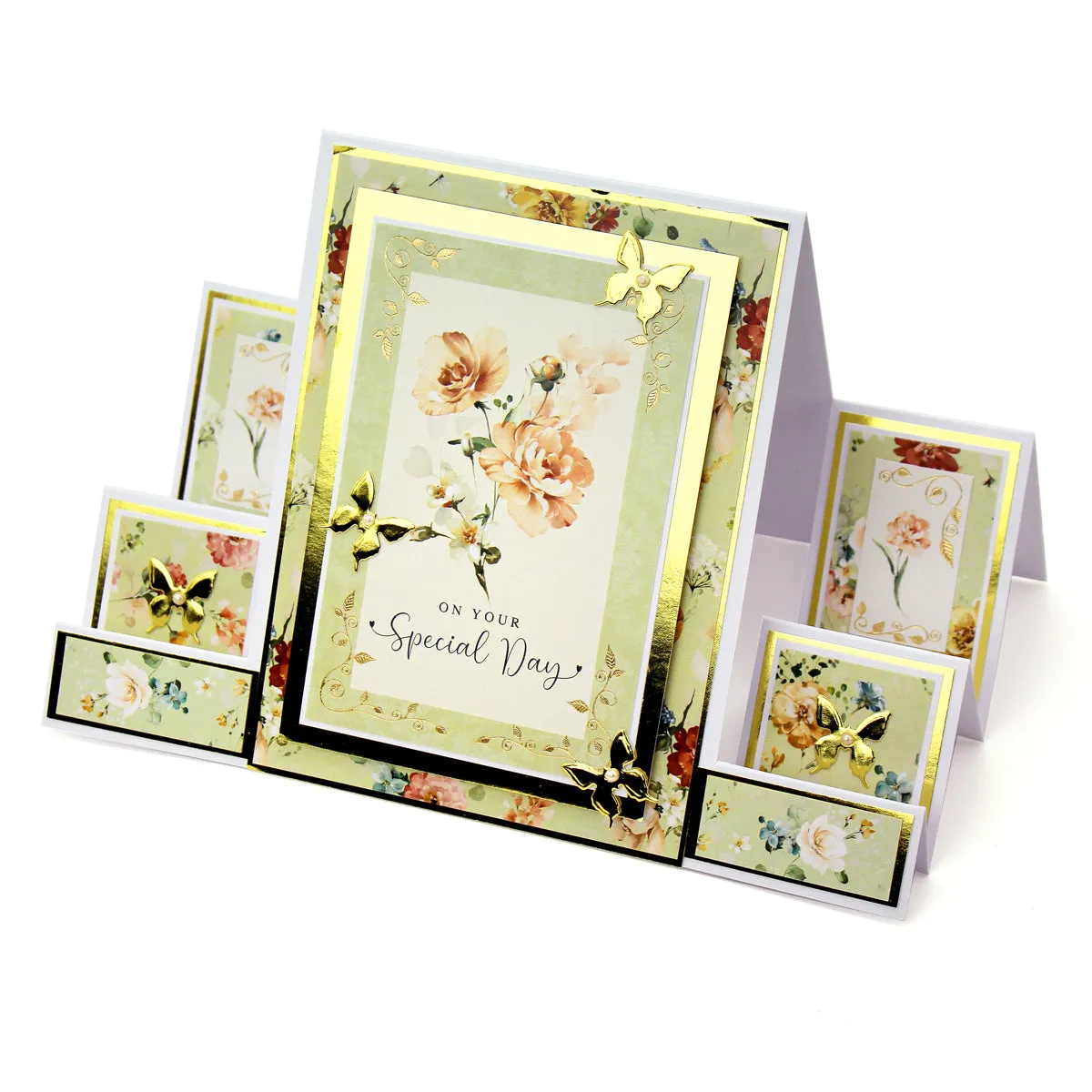 Stepper Cards & Envelopes - Mixed Styles - Pack of 12