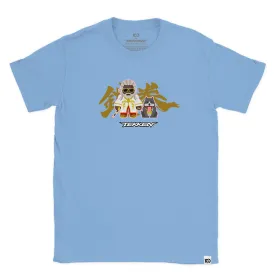 TEKKEN 'CUTE ASS TEKKEN Leroy & Sugar' T-Shirt - Light Blue