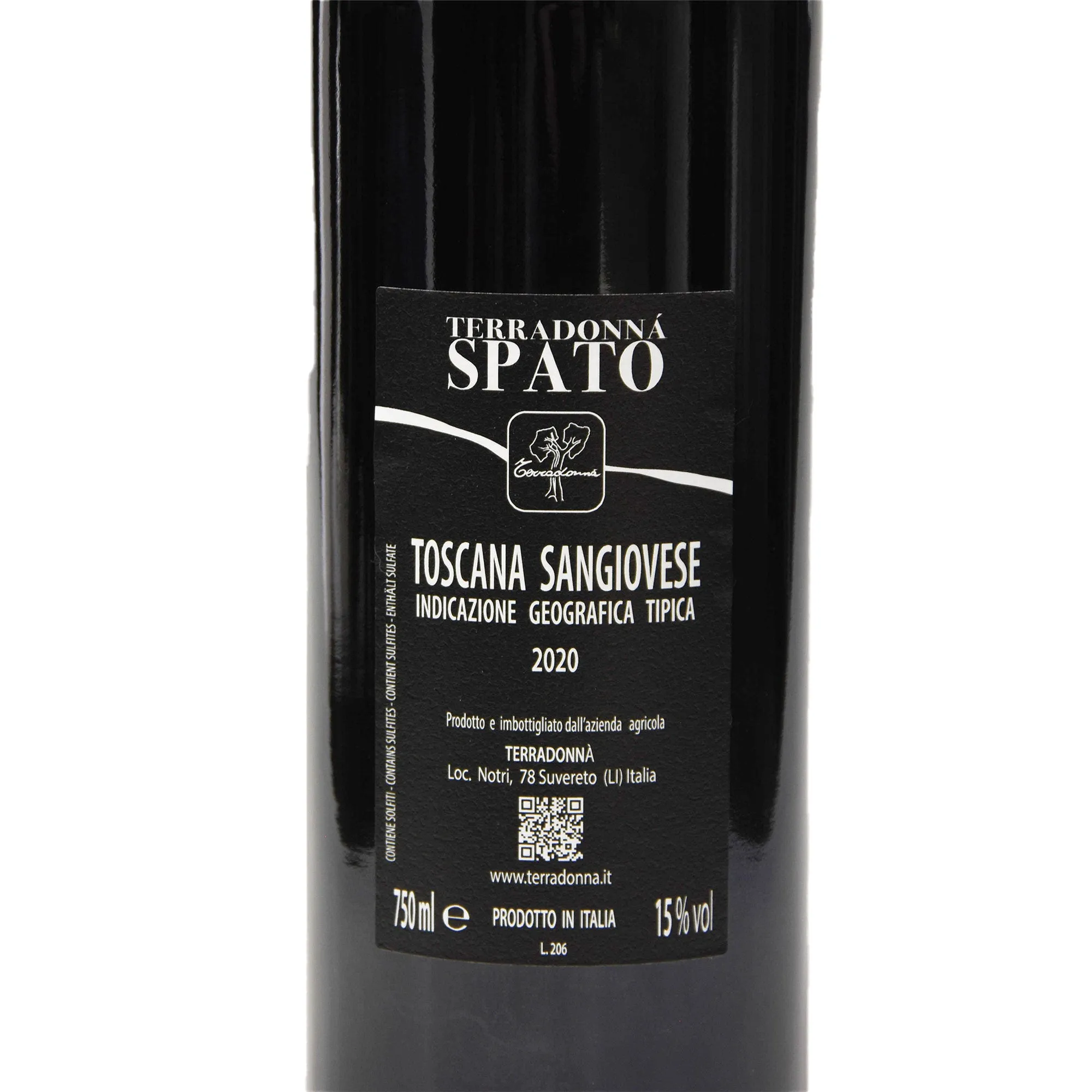 Terradonna Spato, Toscana Sangiovese 2020