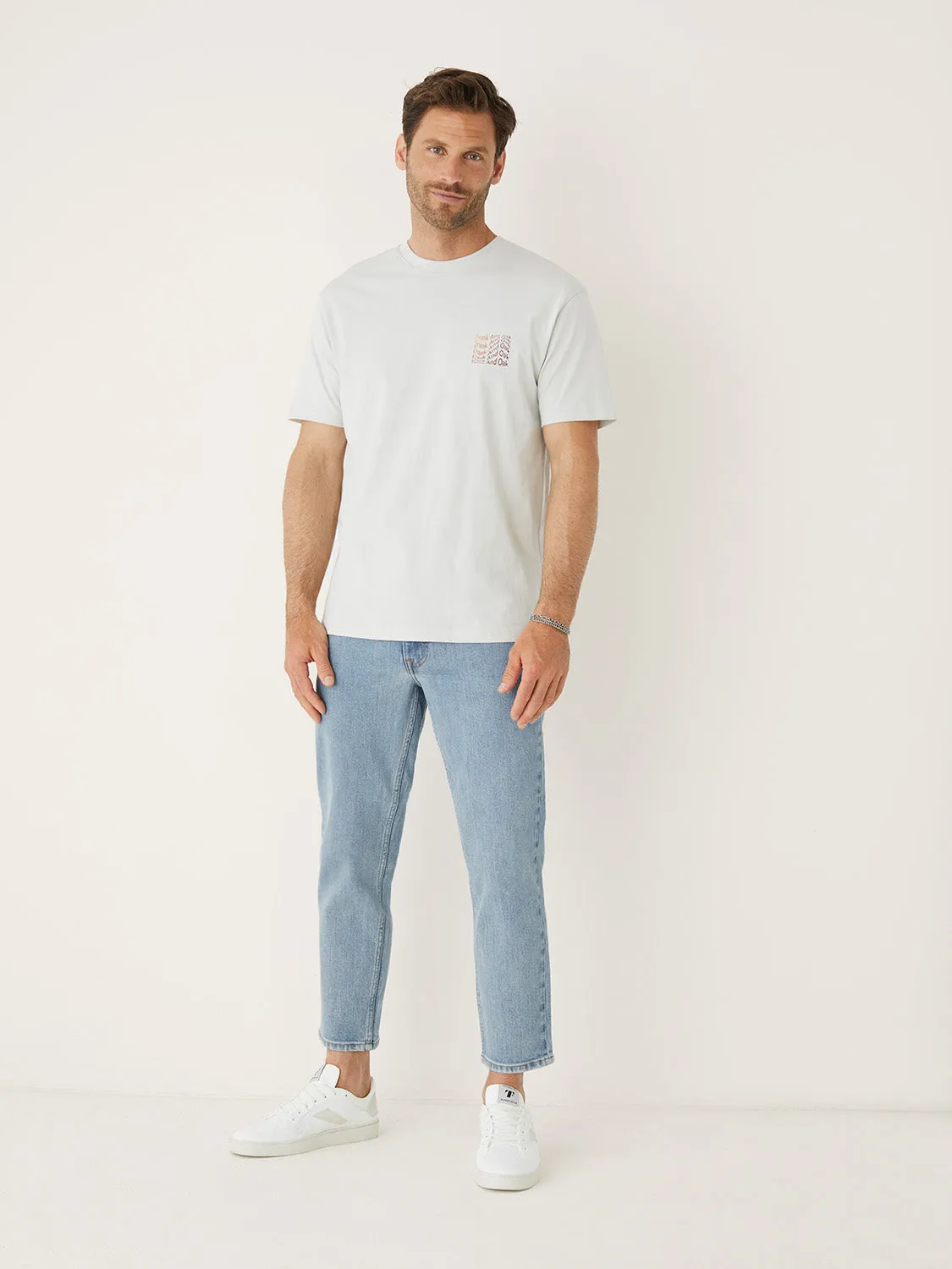 The Adam Slim Jean in Washed Blue