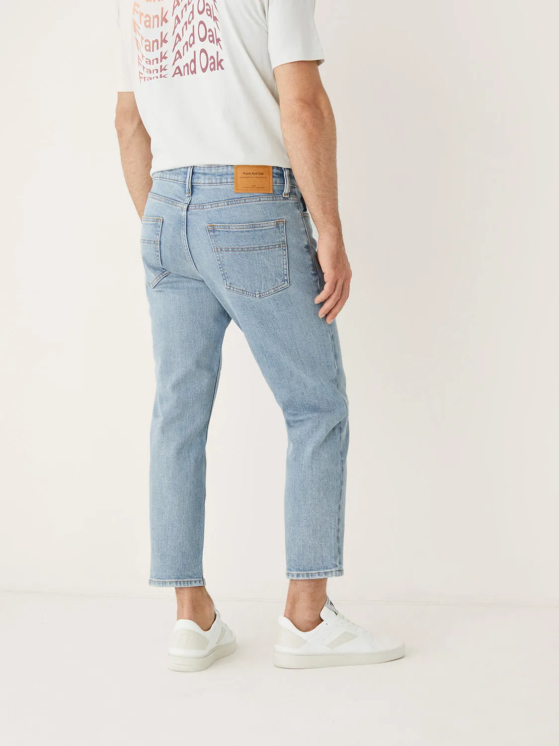 The Adam Slim Jean in Washed Blue