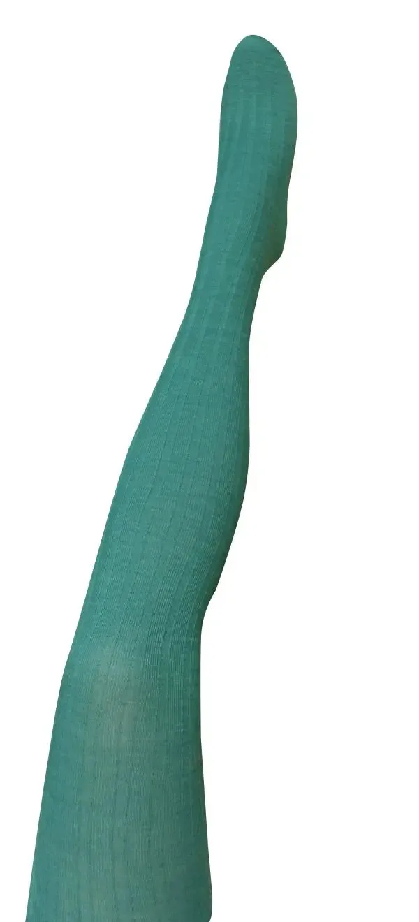 TIGHTOLOGY - STAPLE WOOL TIGHTS - GREEN