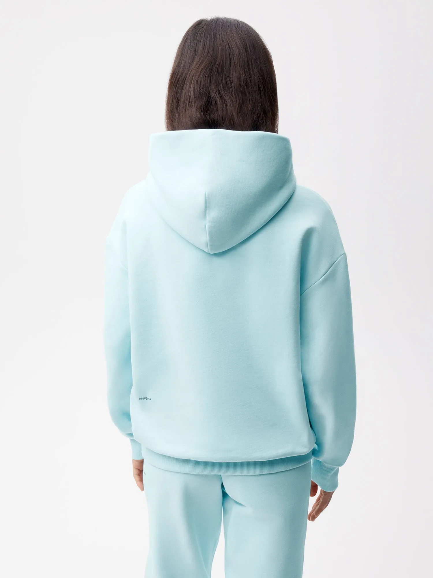 Womens 365 Heavyweight Hoodie—powder blue